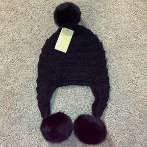 Michael kors black knitted winter hat BNWT